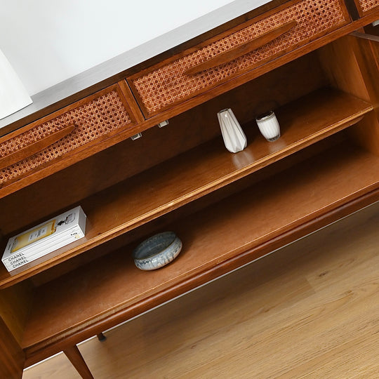 Mid Century Blackbean Sideboard by Schulim Krimper