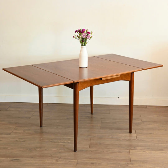 Parker Teak Nordic Square Extendable Dining Table