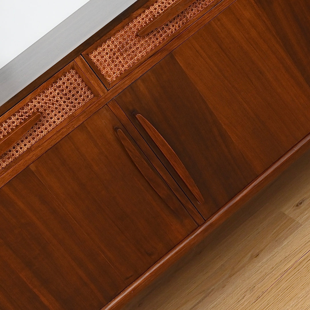 Mid Century Blackbean Sideboard by Schulim Krimper