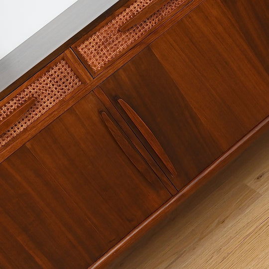 Mid Century Blackbean Sideboard by Schulim Krimper