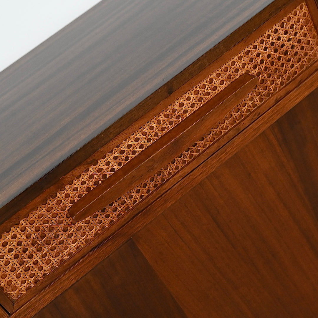 Mid Century Blackbean Sideboard by Schulim Krimper