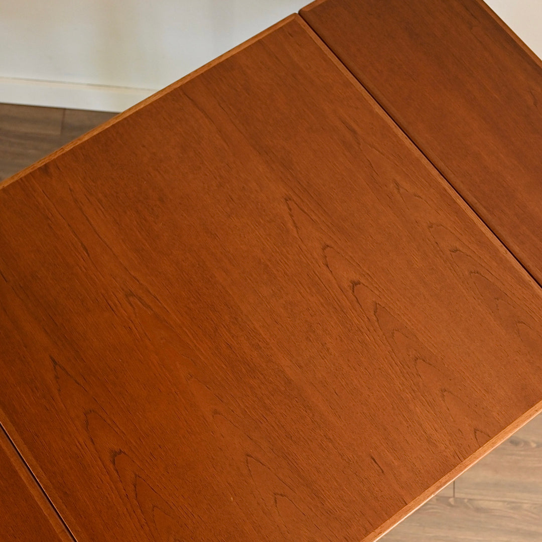 Parker Teak Nordic Square Extendable Dining Table