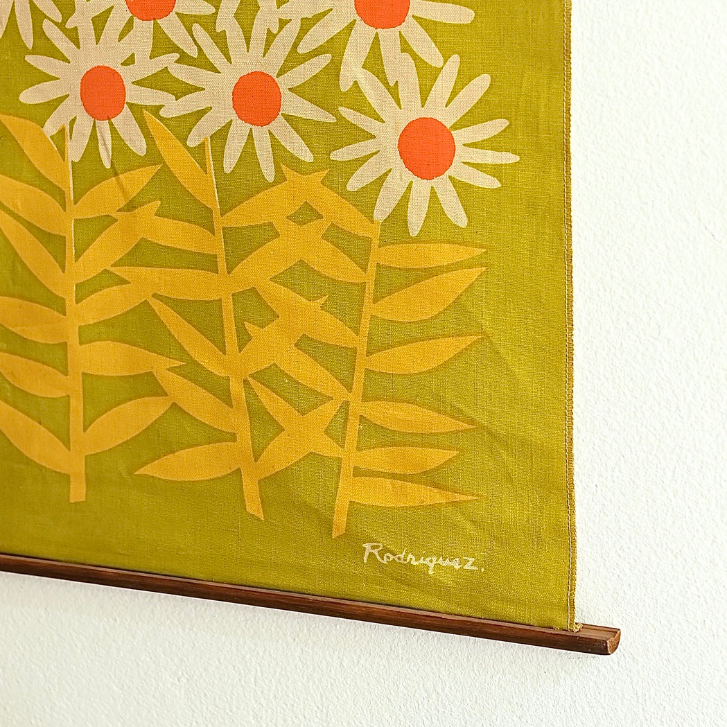 Mid Century Canvas Artwork Wall Hanging Decor