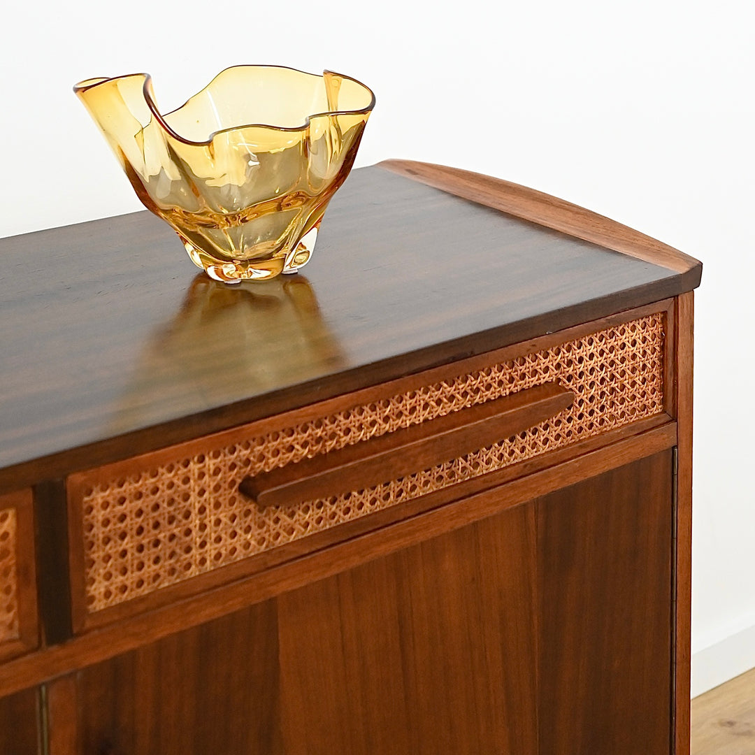 Mid Century Blackbean Sideboard by Schulim Krimper