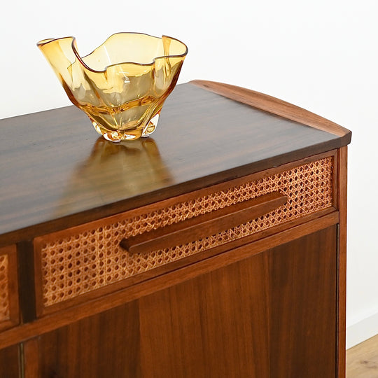 Mid Century Blackbean Sideboard by Schulim Krimper