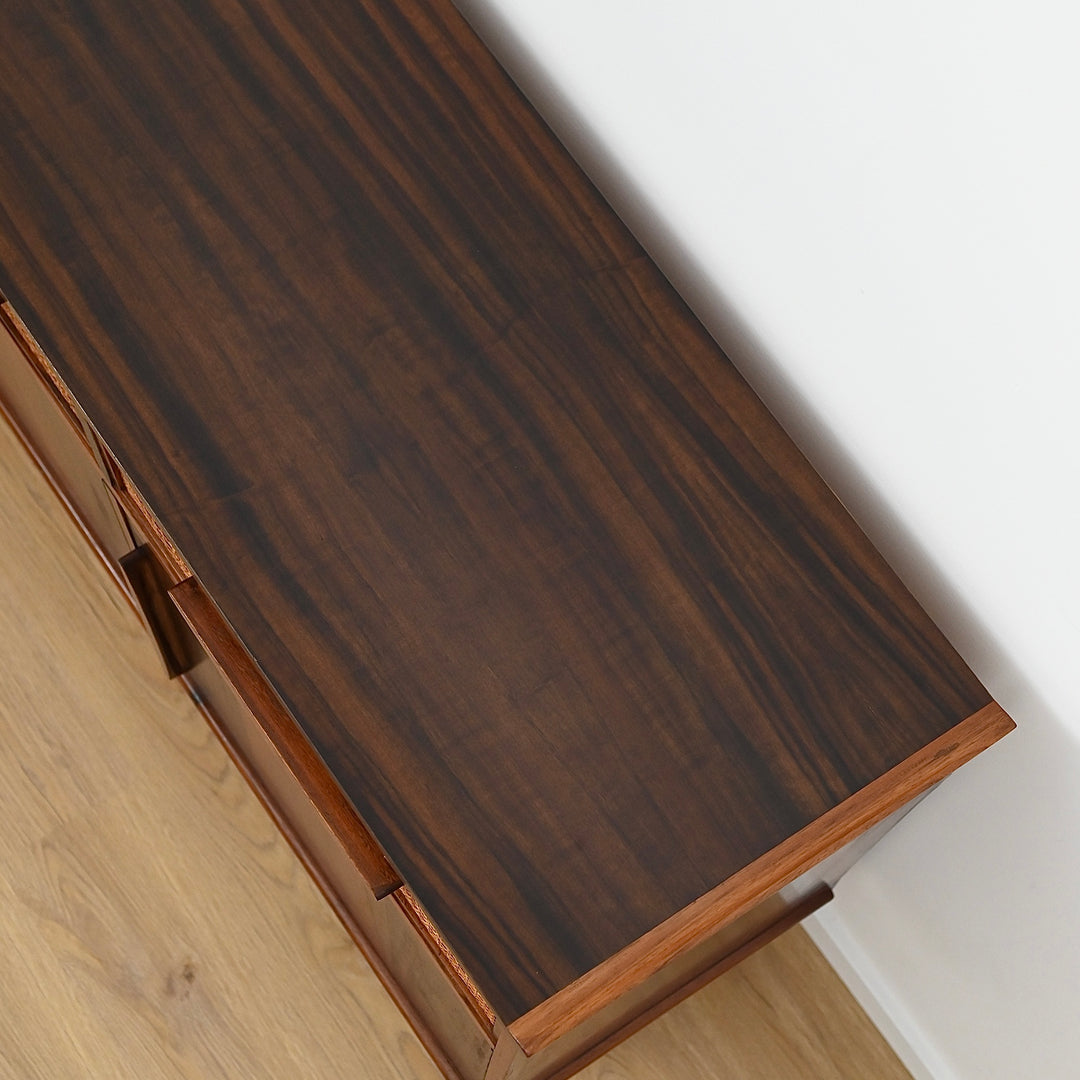 Mid Century Blackbean Sideboard by Schulim Krimper