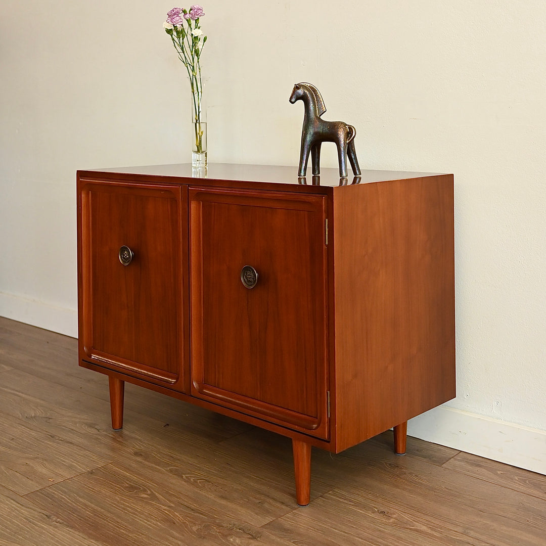 Parker Mid Century Walnut Sideboard LP Record Cabinet