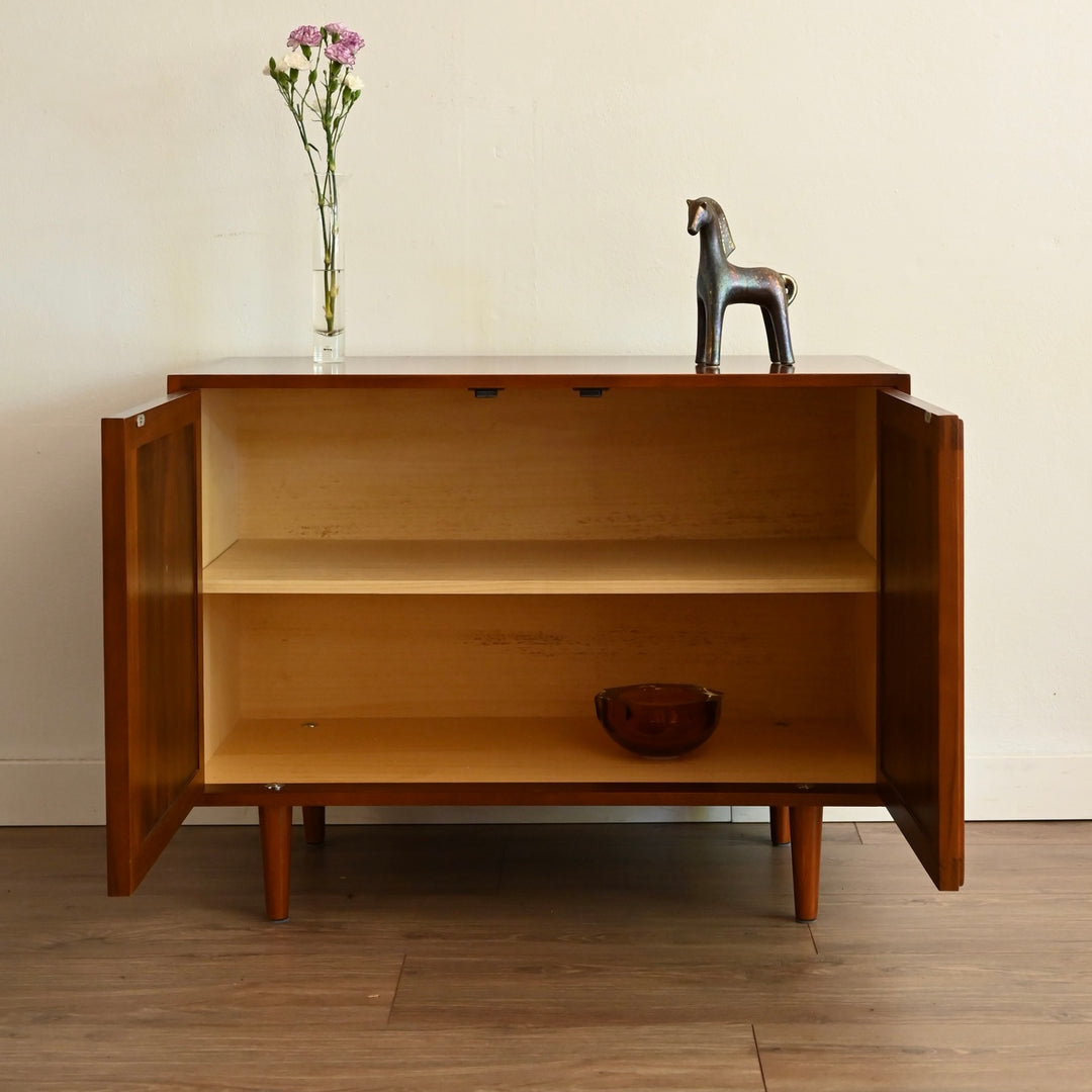 Parker Mid Century Walnut Sideboard LP Record Cabinet