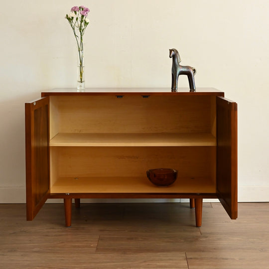 Parker Mid Century Walnut Sideboard LP Record Cabinet