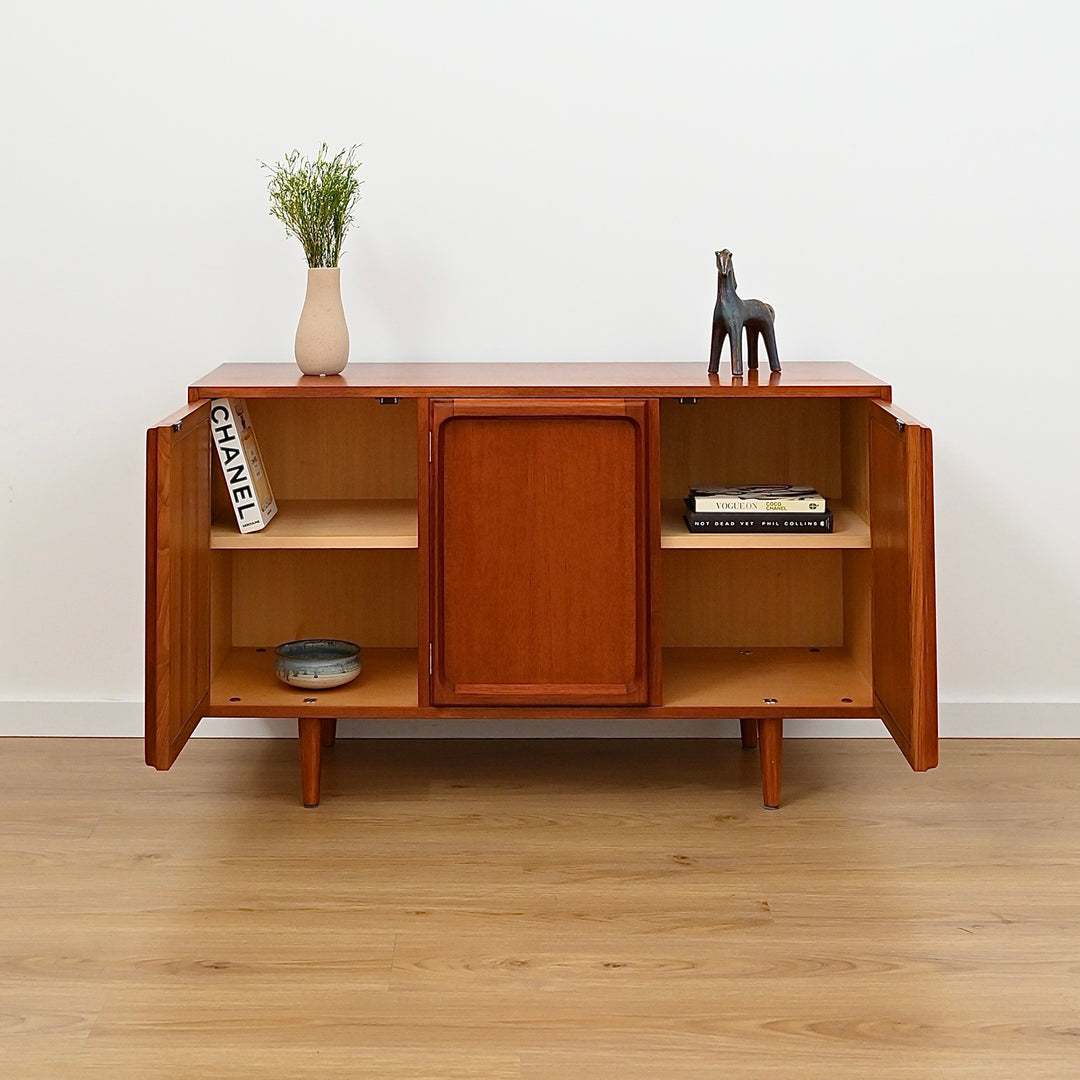 Mid Century Sideboard LP Record Cabinet by Chiswell