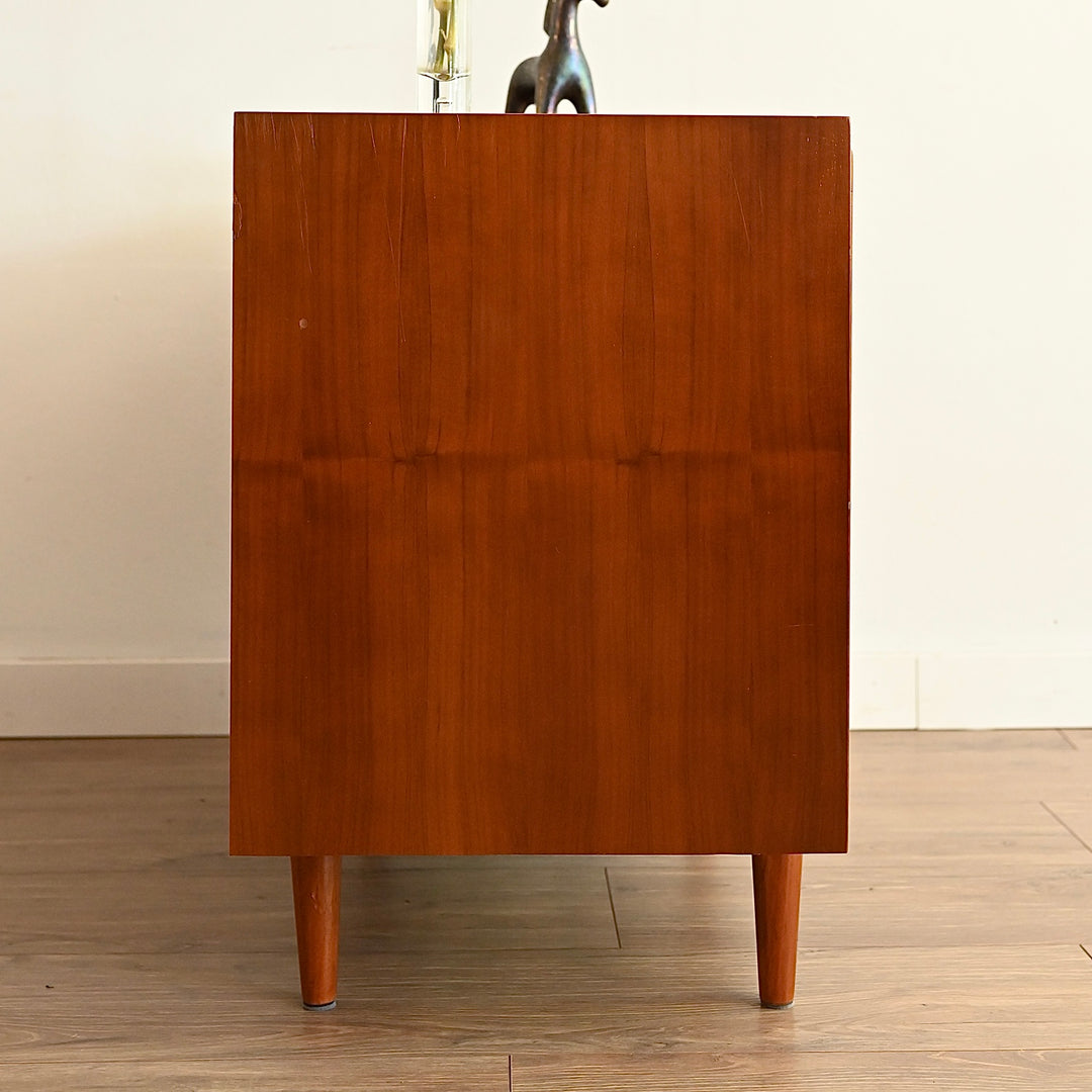 Parker Mid Century Walnut Sideboard LP Record Cabinet