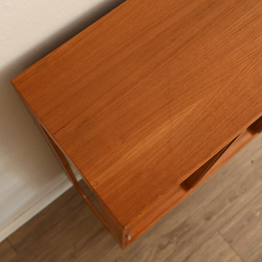 Mid Century Teak Sideboard Display Cabinet by Chiswell