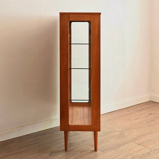 Mid Century Teak Sideboard Display Cabinet by Chiswell