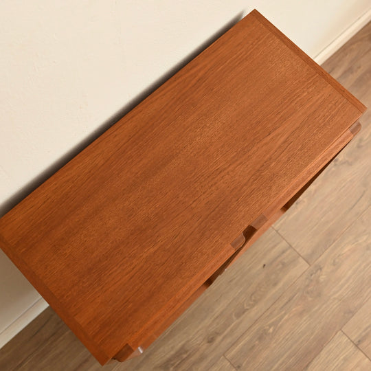 Mid Century Teak Sideboard Display Cabinet by Chiswell