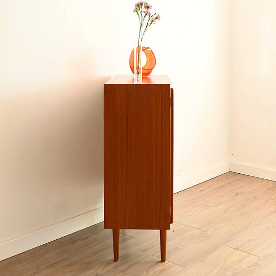 Mid Century Teak Sideboard Display Cabinet by Chiswell