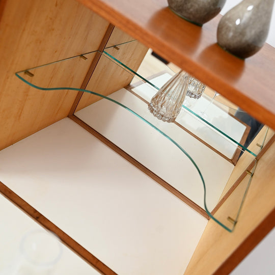 Mid Century Teak 'Koben' Sideboard Bar Cabinet Credenza by Chiswell