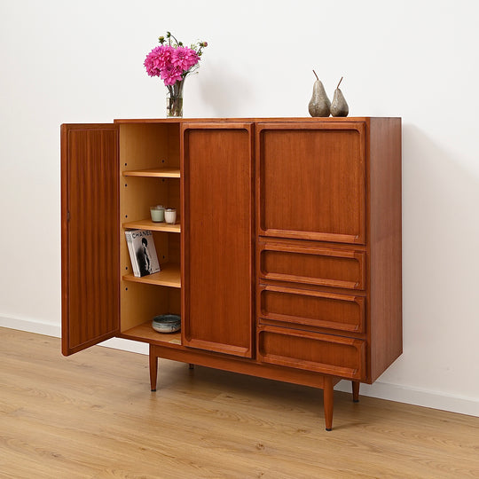 Mid Century Teak 'Koben' Sideboard Bar Cabinet Credenza by Chiswell