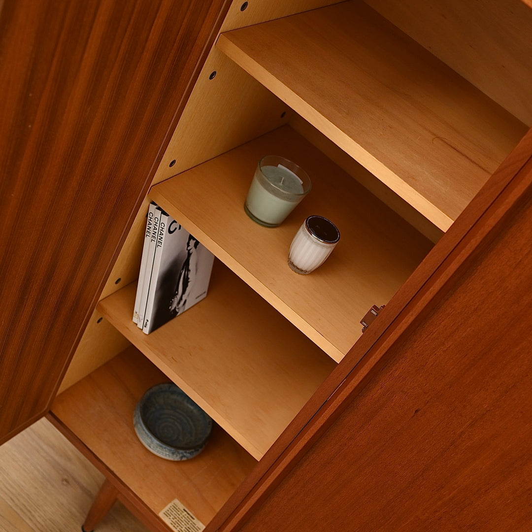 Mid Century Teak 'Koben' Sideboard Bar Cabinet Credenza by Chiswell