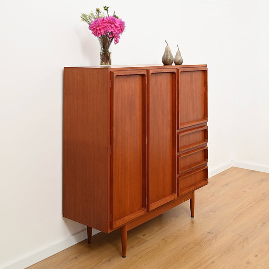 Mid Century Teak 'Koben' Sideboard Bar Cabinet Credenza by Chiswell