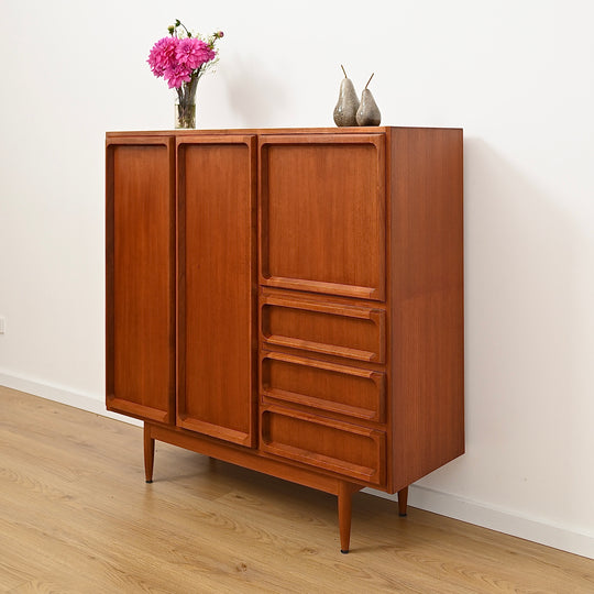 Mid Century Teak 'Koben' Sideboard Bar Cabinet Credenza by Chiswell