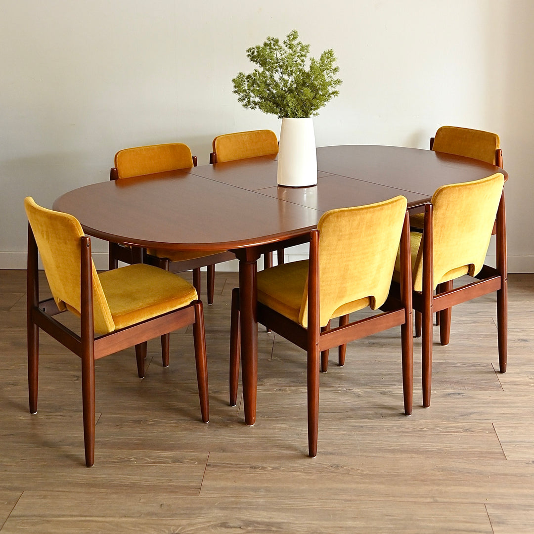 Mid Century CRO Dining Setting Table and Chairs