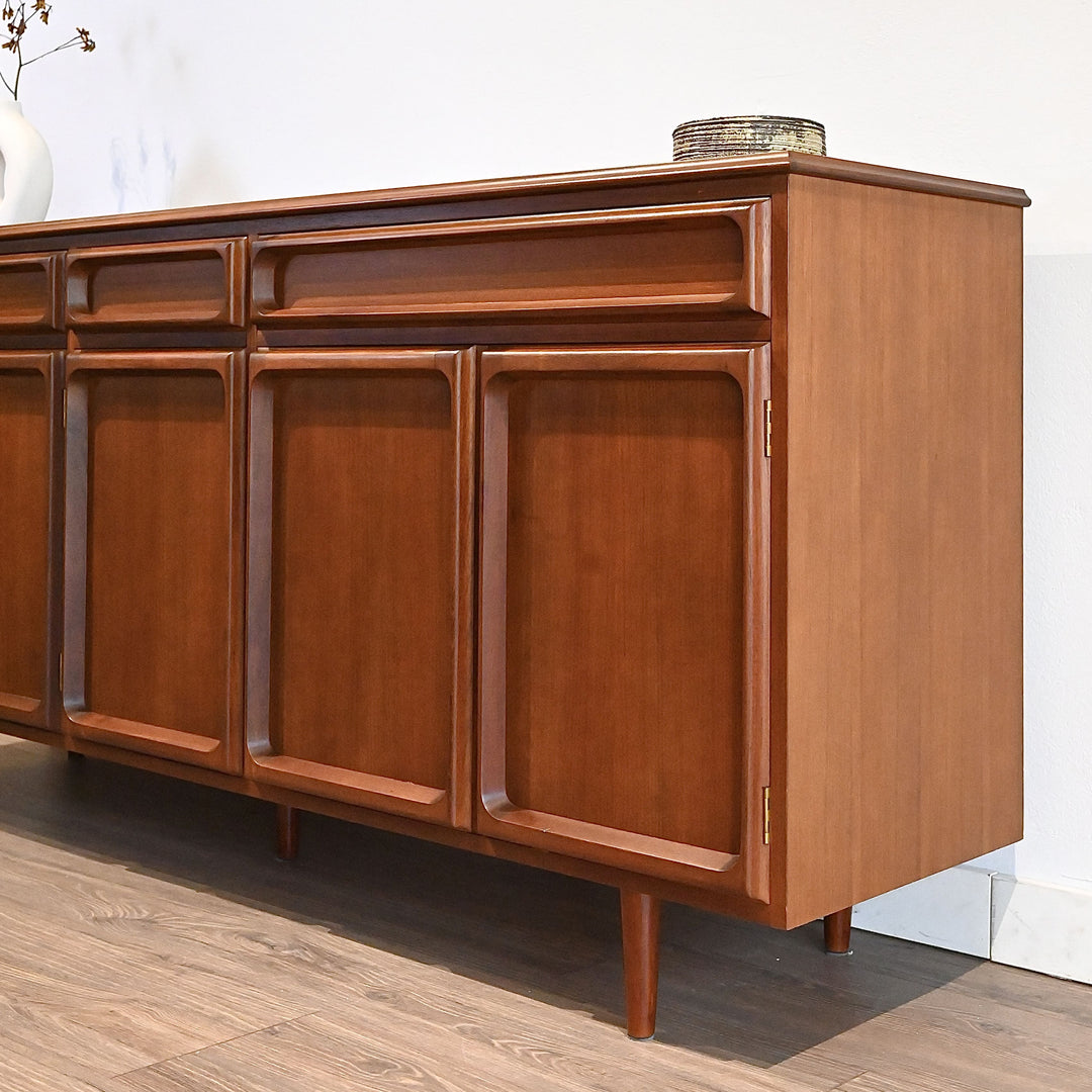 Mid Century Teak Sideboard Buffet by Chiswell