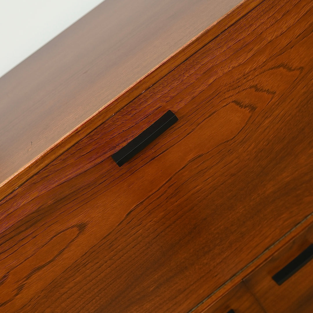 Mid Century Highboard Bar Wall Unit made of American Walnut by Parker