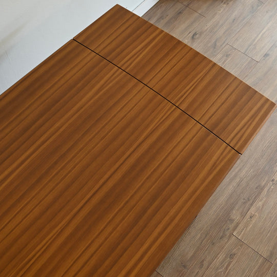 Mid Century Timber Mustard Vinyl Dining Setting by HiFi