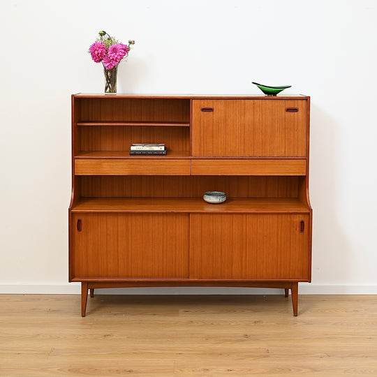 Mid-Century Highboard Bar Sideboard by Elite Furniture