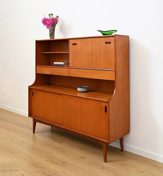 Mid-Century Highboard Bar Sideboard by Elite Furniture