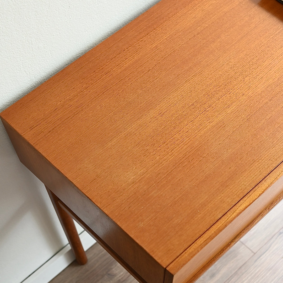 Parker Teak Mid Century Teak Console Table Study Desk