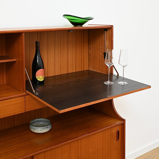 Mid-Century Highboard Bar Sideboard by Elite Furniture