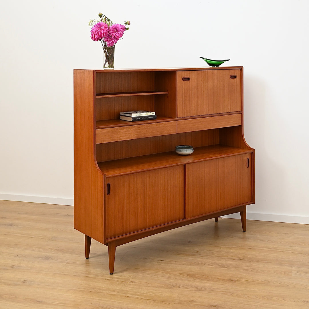 Mid-Century Highboard Bar Sideboard by Elite Furniture