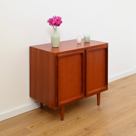 Mid Century Teak Sideboard LP Record Cabinet by Chiswell