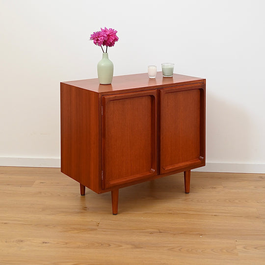 Mid Century Teak Sideboard LP Record Cabinet by Chiswell