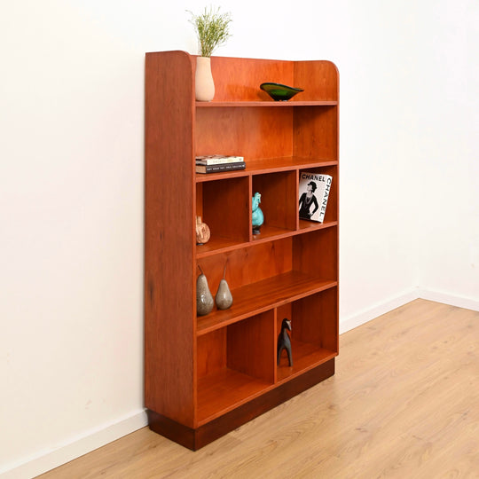 Mid Century Australian made solid Timber Bookcase Bookshelf