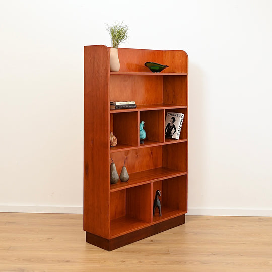 Mid Century Australian made solid Timber Bookcase Bookshelf