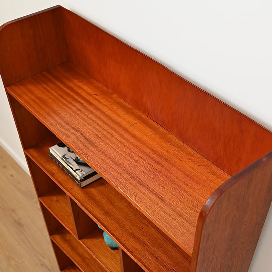 Mid Century Australian made solid Timber Bookcase Bookshelf