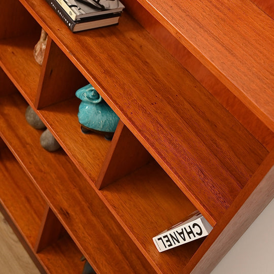 Mid Century Australian made solid Timber Bookcase Bookshelf