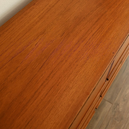 Mid Century Teak Sideboard Dresser Drawers Low Boy