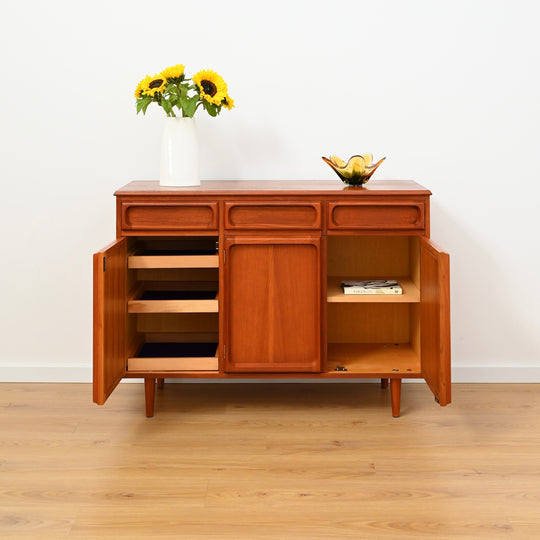 Mid Century Teak Sideboard Buffet by Chiswell - Refinished