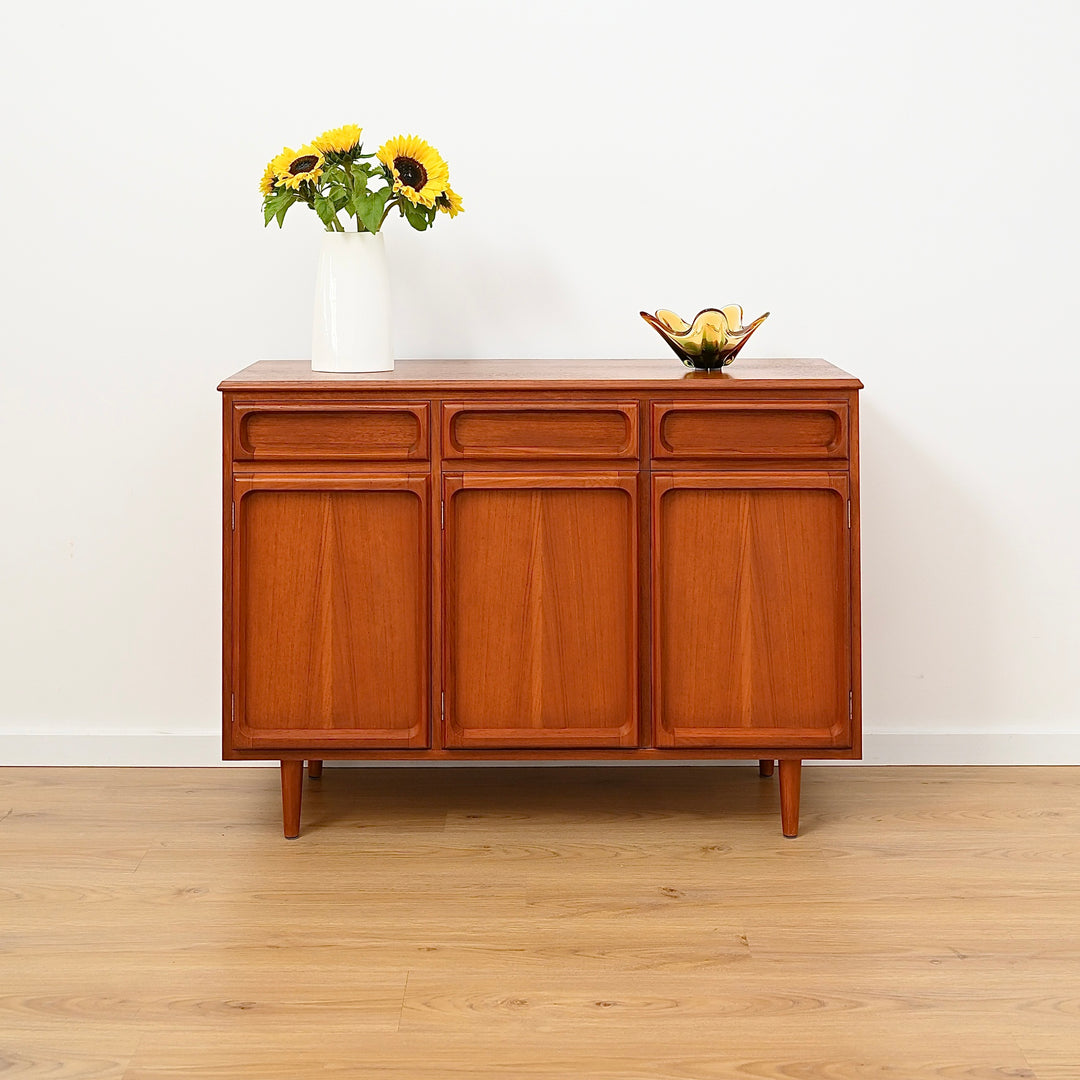 Mid Century Teak Sideboard Buffet by Chiswell - Refinished