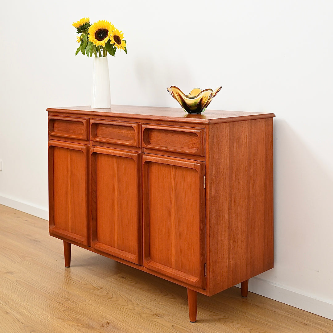 Mid Century Teak Sideboard Buffet by Chiswell - Refinished