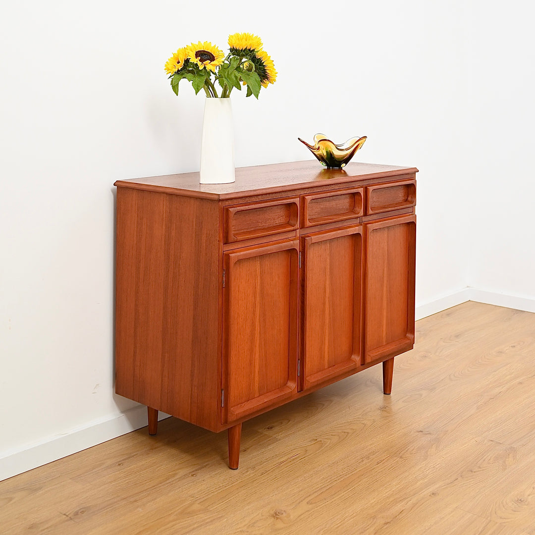 Mid Century Teak Sideboard Buffet by Chiswell - Refinished