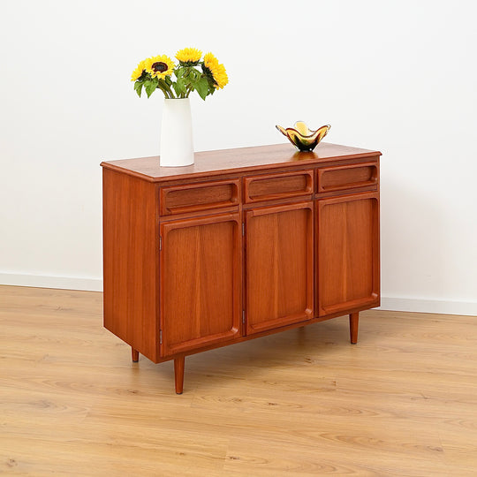 Mid Century Teak Sideboard Buffet by Chiswell - Refinished