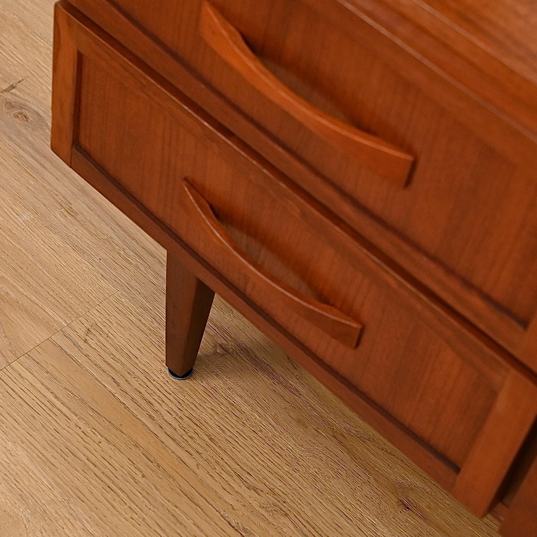 Mid Century Teak Sideboard Dresser Drawers Lowboy by Berryman