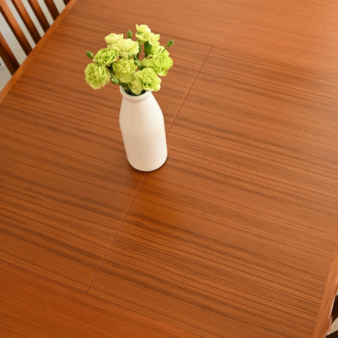 Mid Century Teak Extendable Dining Table by Noblett