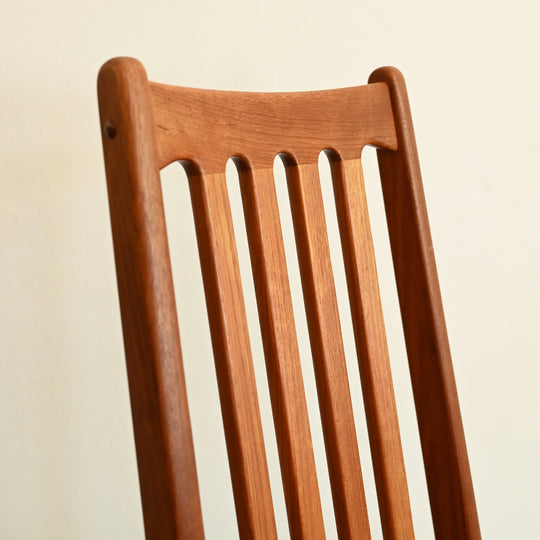 6x Mid Century Teak Dining Chairs