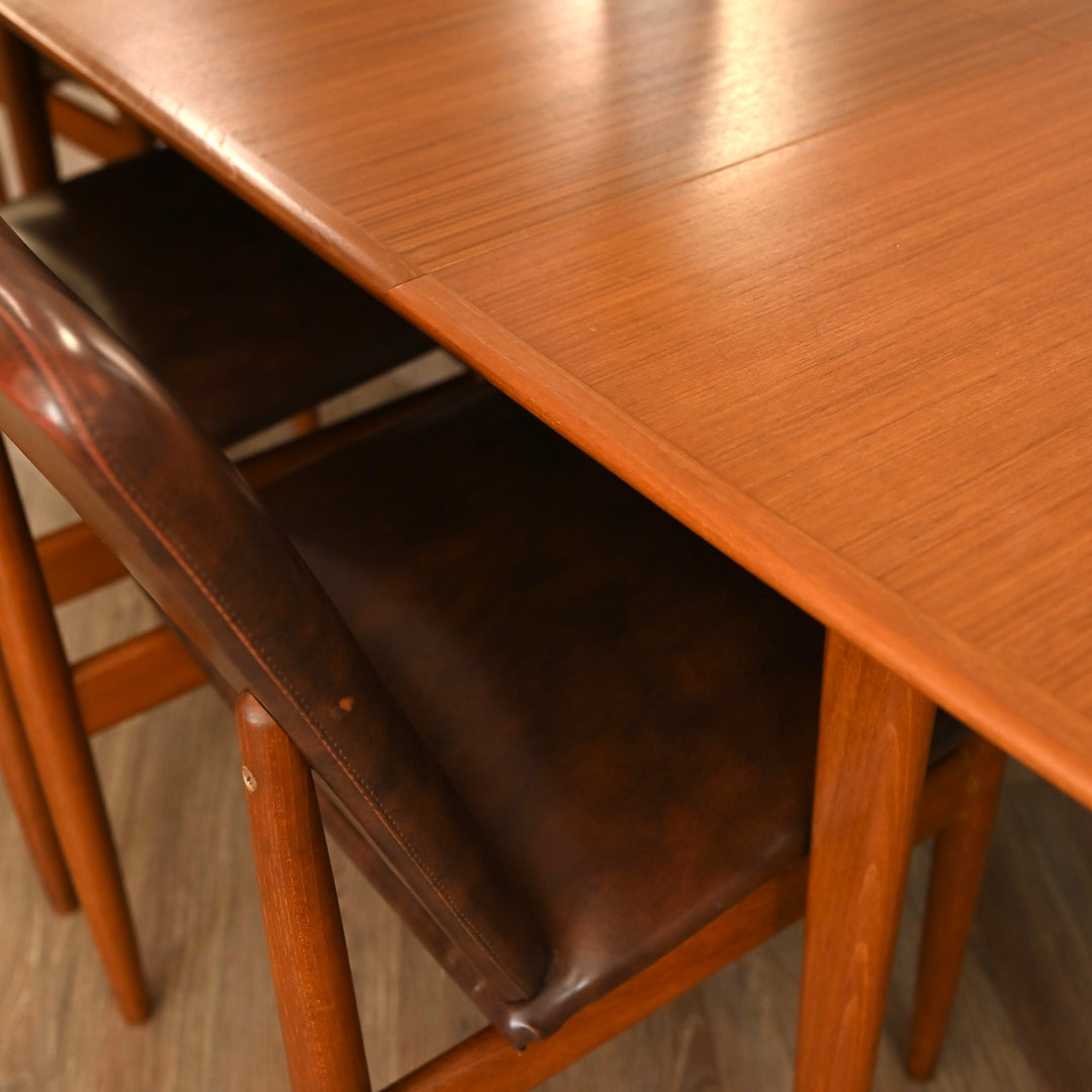 6x Parker Teak Mid Century 'Ballarat' Dining Chairs