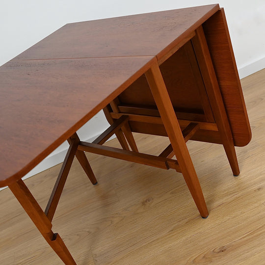 Mid Century Dropleaf Dining Table by Parker - Refinished